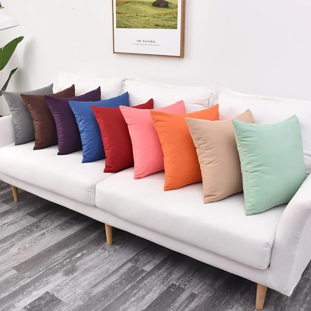 Cushion Cover Simple Solid Color Waterproof Pillowcases Outdoor Car Kussenhoes Pillow Cover Housse de Coussin Cojine Pillow Case
Cushion Cover Simple Solid Color Waterproof Pillowcases Outdoor Car Kussenhoes Pillow Cover Housse de Coussin Cojine Pillow Case