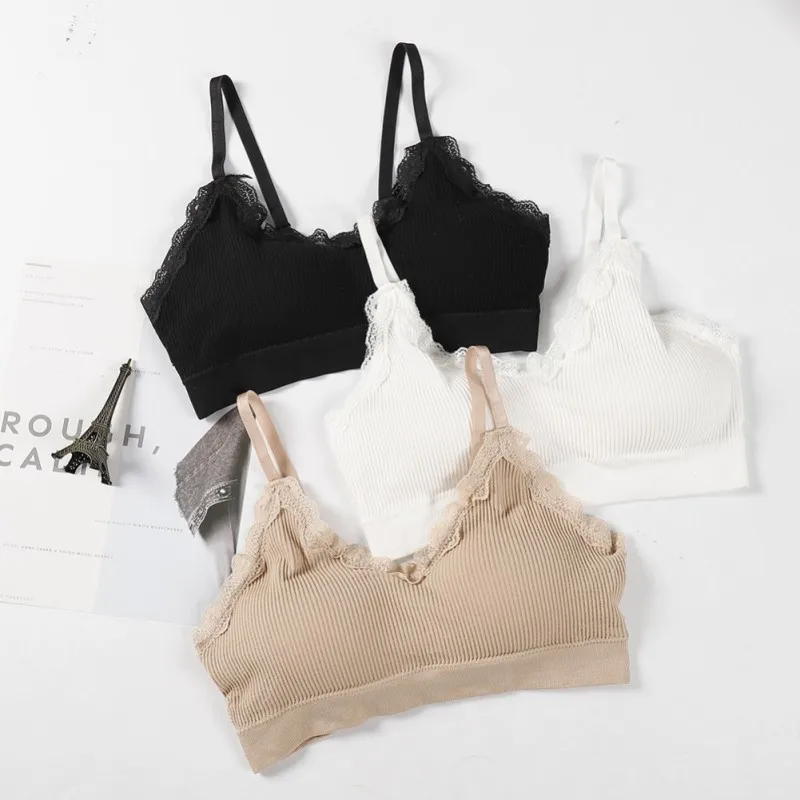Hot sexy women bra 2018 fashion lace Patchwork Bras V Neck Crop Top Strappy lingerie bra underwear sweet wire free Bra
Hot sexy women bra 2018 fashion lace Patchwork Bras V Neck Crop Top Strappy lingerie bra underwear sweet wire free Bra