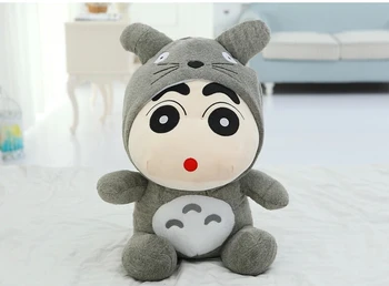 Gift for baby 1pc 30cm romantic cartoon Crayon Shin chan become totoro plush little doll novelty creative stuffed toy
Gift for baby 1pc 30cm romantic cartoon Crayon Shin chan become totoro plush little doll novelty creative stuffed toy