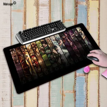 Mairuige LOL Mousepad League Of legend Locking Edge Mouse pad mousepad best gaming mouse pad gamer large keyboard Mat XL900
Mairuige LOL Mousepad League Of legend Locking Edge Mouse pad mousepad best gaming mouse pad gamer large keyboard Mat XL900