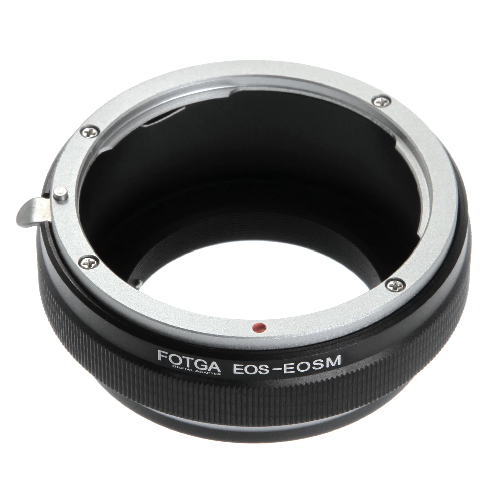 

FOTGA Adapter Ring for Canon EOS EF/EF-S Mount Lens to Canon EF-EOS M M1 M2 M3 M5 M6 M10 M50 M100 Mirrorless Cameras