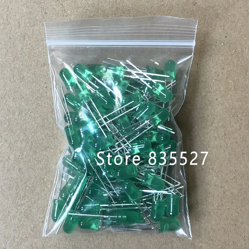 100pcs/lot F5 5MM Round LED in the color DIP Green Turn Emerald Green LED light emitting diode For DIY Lights lamp beads
100pcs/lot F5 5MM Round LED in the color DIP Green Turn Emerald Green LED light emitting diode For DIY Lights lamp beads