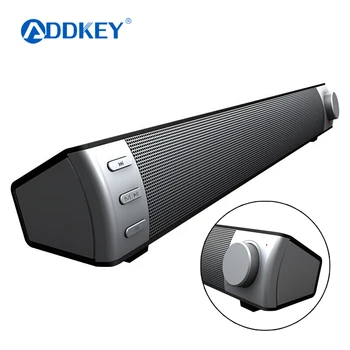 ADDKEY 10W Sound bar Wireless Bluetooth Speaker Subwoofer for TV PC Deskop Soundbar Stereo Super Bass Altavoz port Handsfree
ADDKEY 10W Sound bar Wireless Bluetooth Speaker Subwoofer for TV PC Deskop Soundbar Stereo Super Bass Altavoz port Handsfree