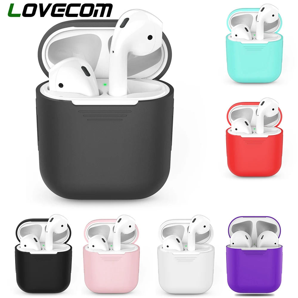 LOVECOM Silicone Bluetooth Wireless Earphone Box For Apple AirPods Charging Box For AirPods Protective Cover Accessories
LOVECOM Silicone Bluetooth Wireless Earphone Box For Apple AirPods Charging Box For AirPods Protective Cover Accessories