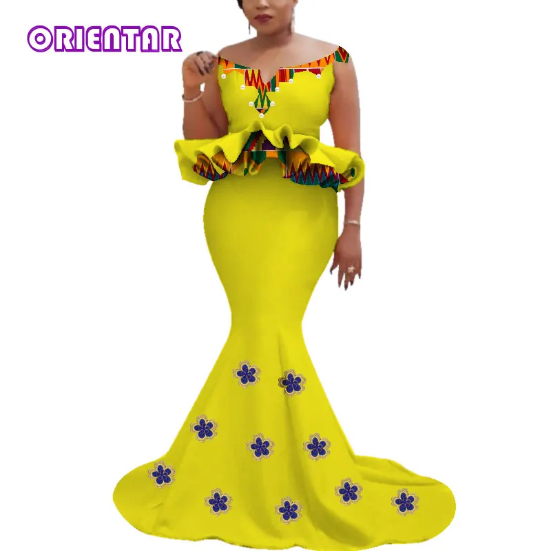 African Dresses for Women Patchwork Pearl Slash Neck Tops and Skirt Sets African Women 2 Pieces Set Wedding Long Skirts WY3579
African Dresses for Women Patchwork Pearl Slash Neck Tops and Skirt Sets African Women 2 Pieces Set Wedding Long Skirts WY3579