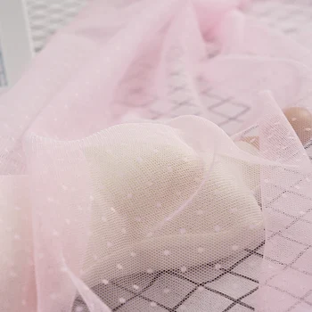 Lace Mesh Dot Jacquard Fabric Tulle Fabric For Dress And Mosquito Net Patchwork Needlework Diy Material TJ0308
Lace Mesh Dot Jacquard Fabric Tulle Fabric For Dress And Mosquito Net Patchwork Needlework Diy Material TJ0308
