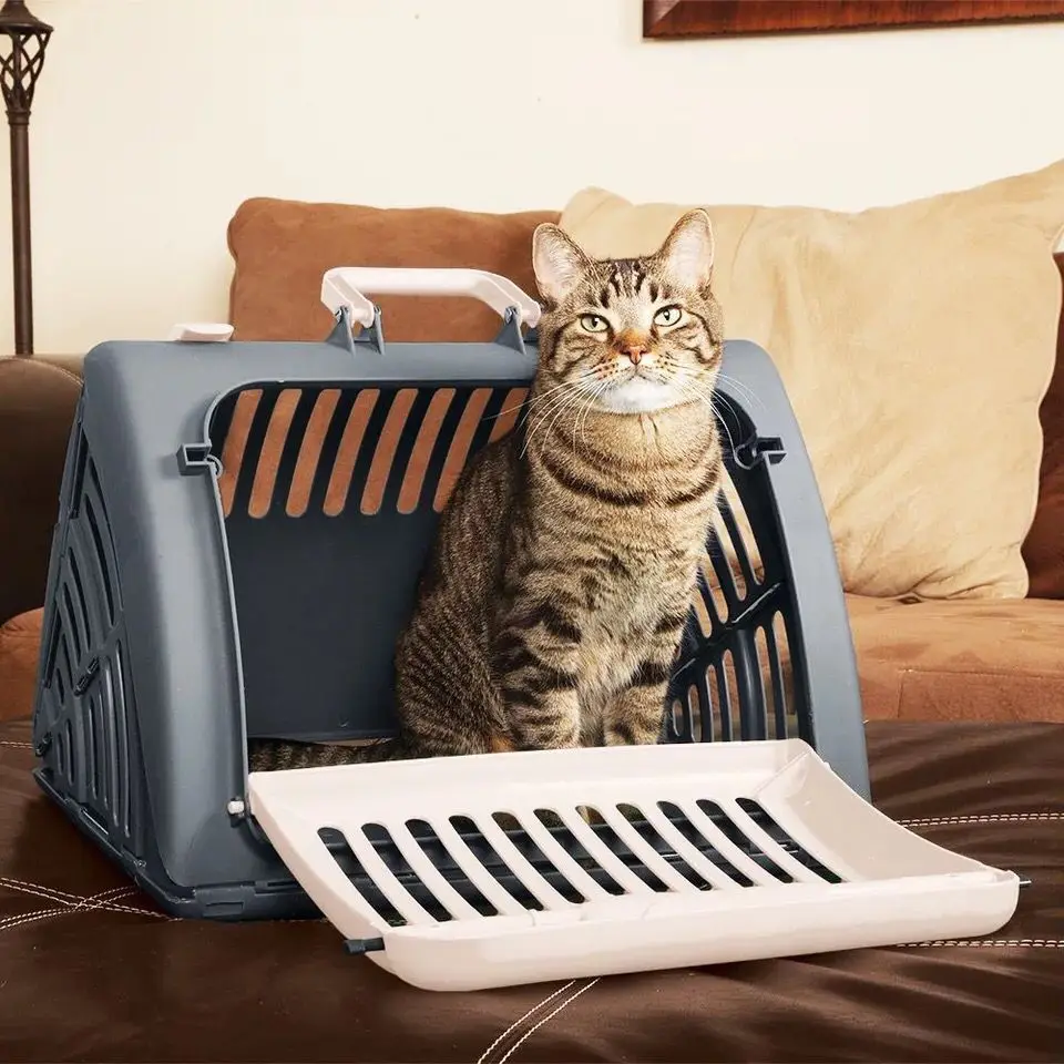 Small Cat and Dog Pet Cage Portable Airbox Folding Plastic Basket for Air Vehicle Travel and Transportation dog carrier supplies
Small Cat and Dog Pet Cage Portable Airbox Folding Plastic Basket for Air Vehicle Travel and Transportation dog carrier supplies