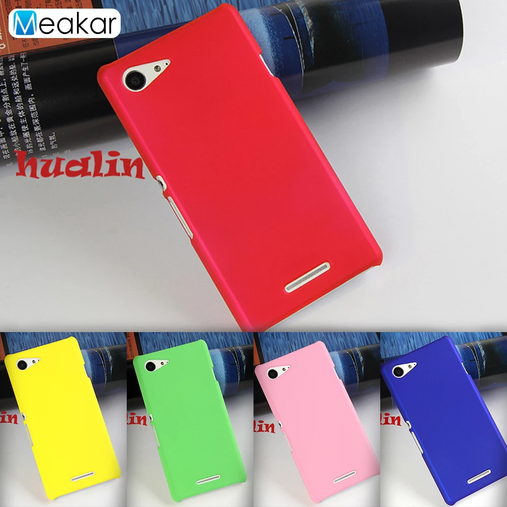 

Matte Plastic Coque Cover 4.5For Sony Xperia E3 Case For Sony Xperia E3 Dual D2203 D2212 Phone Back Coque Cover Case