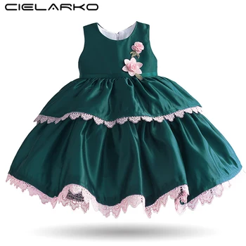 Cielarko Girls Party Dress Elegant Lace Flower Kids Formal Birthday Dresses Sleeveless Children Clothing for Girls 1-6 Years
Cielarko Girls Party Dress Elegant Lace Flower Kids Formal Birthday Dresses Sleeveless Children Clothing for Girls 1-6 Years