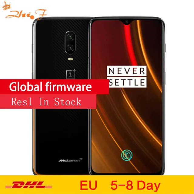 Original Oneplus 6T Mobile Phone 10GB RAM 256GB ROM Snapdragon 845 Octa Core 6.41" Dual Camera Screen Unlock NFC Cellphone
Original Oneplus 6T Mobile Phone 10GB RAM 256GB ROM Snapdragon 845 Octa Core 6.41" Dual Camera Screen Unlock NFC Cellphone