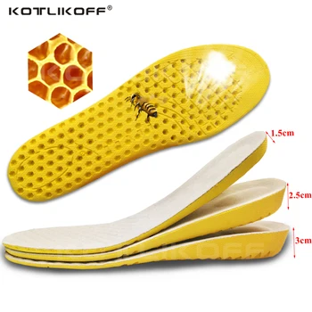 KOTLIKOFF 1.5-3cm Height Increase Insole Breathable Honeycomb Cushion Height Lift Shoe Heel Insert Taller Unisex Foot Pads
KOTLIKOFF 1.5-3cm Height Increase Insole Breathable Honeycomb Cushion Height Lift Shoe Heel Insert Taller Unisex Foot Pads