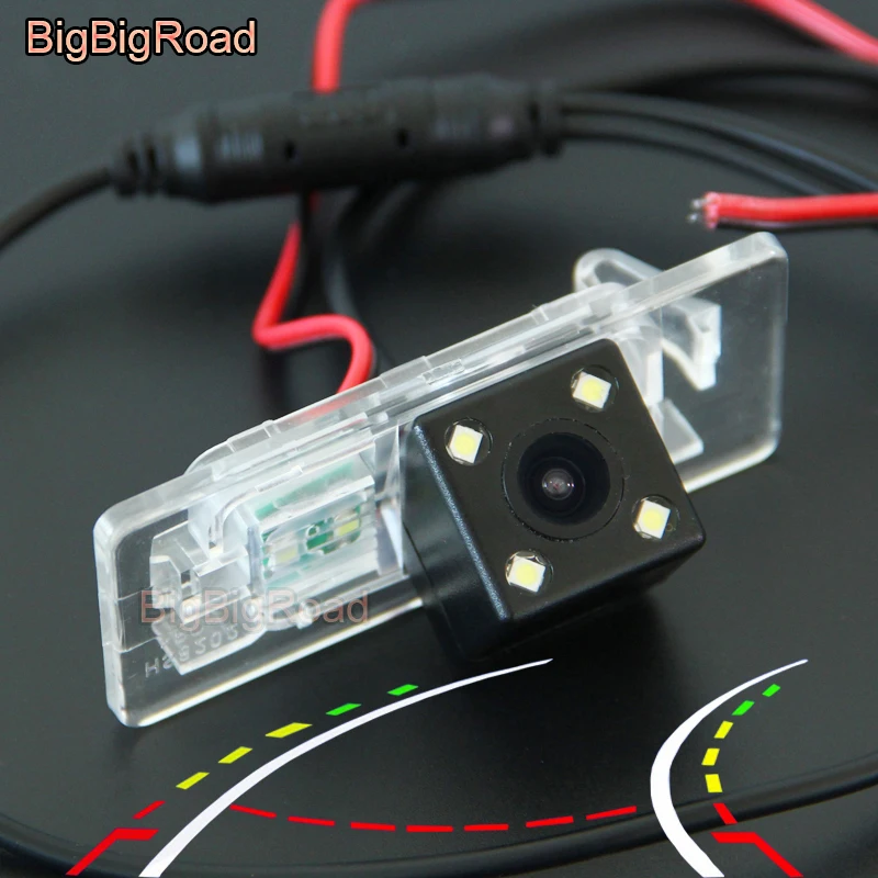 BigBigRoad Car Intelligent Dynamic Trajectory Tracks Rear View Backup CCD Camera For Audi A4L A4 TT A1 A3 A5 A7 Q3 Q5 RS5 s3 S5
BigBigRoad Car Intelligent Dynamic Trajectory Tracks Rear View Backup CCD Camera For Audi A4L A4 TT A1 A3 A5 A7 Q3 Q5 RS5 s3 S5