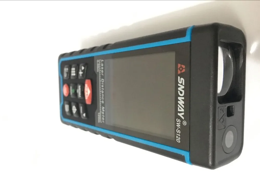 Rechargeable Laser rangefinder Distance meter 120M 80M Angel Ruler Electronic Level With-TFT Lcd Camera Rangefinder