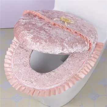 2 pcs/set Waterproof Toilet Seat Cover Washable Multi-color Closestool Cushion Soft Warmer Bathroom Toilet Seat Cover Lid Cover
2 pcs/set Waterproof Toilet Seat Cover Washable Multi-color Closestool Cushion Soft Warmer Bathroom Toilet Seat Cover Lid Cover