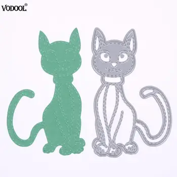 1Pc Cat Metal Dies Cutting Stencils for DIY Scrapbooking Handmade Metal Paper Cutter Cards Album Embossing Decorative Craft
1Pc Cat Metal Dies Cutting Stencils for DIY Scrapbooking Handmade Metal Paper Cutter Cards Album Embossing Decorative Craft