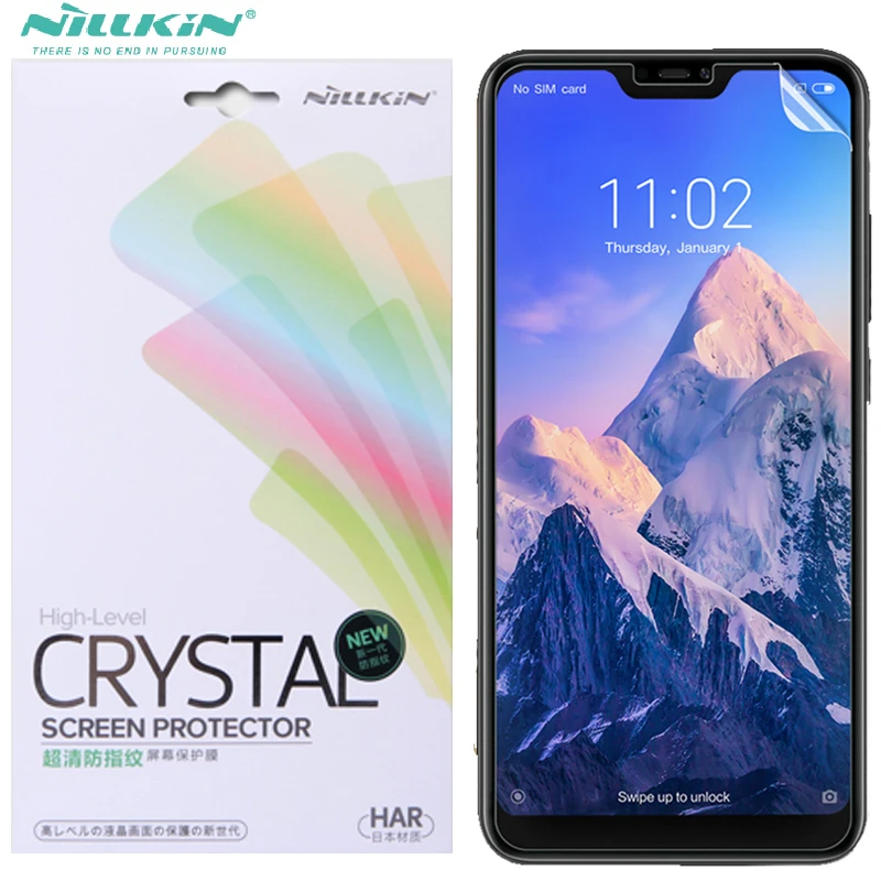 Nillkin glossy Screen Protector For xiaomi mi A2 lite PET Anti-Fingerprint Matte Protective film For xiaomi redmi6 redmi 6 pro
Nillkin glossy Screen Protector For xiaomi mi A2 lite PET Anti-Fingerprint Matte Protective film For xiaomi redmi6 redmi 6 pro