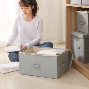 Storage Box Fabric Covered Wardrobe Storage Box Storage Clothes Box Clothing Storage Box Folding Large Size
Storage Box Fabric Covered Wardrobe Storage Box Storage Clothes Box Clothing Storage Box Folding Large Size