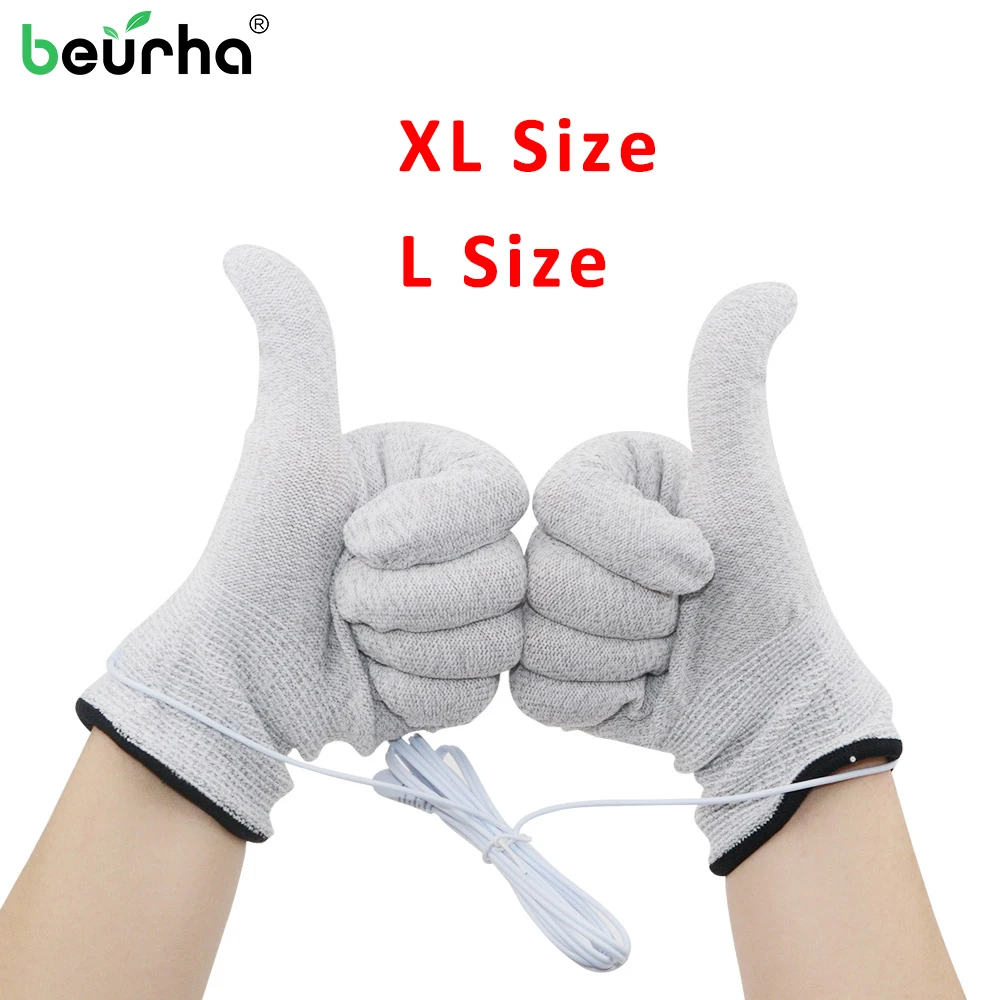 Fiber Conductive Massage Gloves Electro Shock Gloves With Wire For Pulse Massager Electric Acupuncture Tens Physiotherapy Device
Fiber Conductive Massage Gloves Electro Shock Gloves With Wire For Pulse Massager Electric Acupuncture Tens Physiotherapy Device