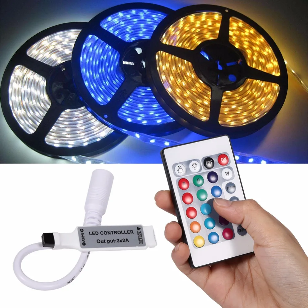 Mini 17/20/24/44 LED RGB Controller Wifi LED RGB Controller for RGB LED Strip 3528 5050 RGB LED Strip Light Remote Controller
Mini 17/20/24/44 LED RGB Controller Wifi LED RGB Controller for RGB LED Strip 3528 5050 RGB LED Strip Light Remote Controller