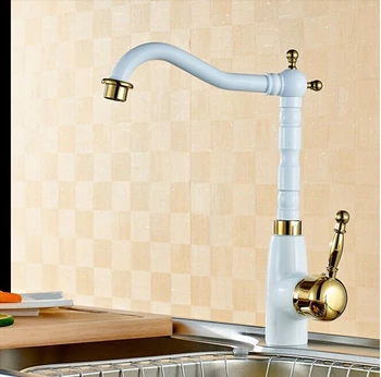 12 Inch Europe luxury Swivel Kitchen mixer taps grilled white paint copper faucets bathroom vanities crane BF-6066
12 Inch Europe luxury Swivel Kitchen mixer taps grilled white paint copper faucets bathroom vanities crane BF-6066