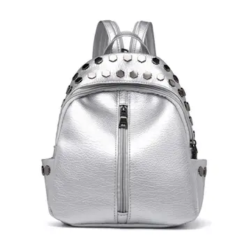Women's Backpack Rivets Leather Vintage Travel Women Backpack Mini School Bag Mochila Feminina ##
Women's Backpack Rivets Leather Vintage Travel Women Backpack Mini School Bag Mochila Feminina ##