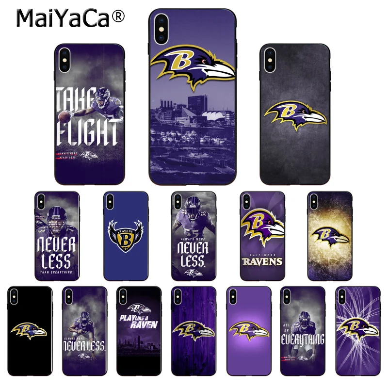 MaiYaCa Baltimore Ravens Customer High Quality Phone Case for Apple iPhone 8 7 6 6S Plus X XS MAX 5 5S SE XR Cover
MaiYaCa Baltimore Ravens Customer High Quality Phone Case for Apple iPhone 8 7 6 6S Plus X XS MAX 5 5S SE XR Cover