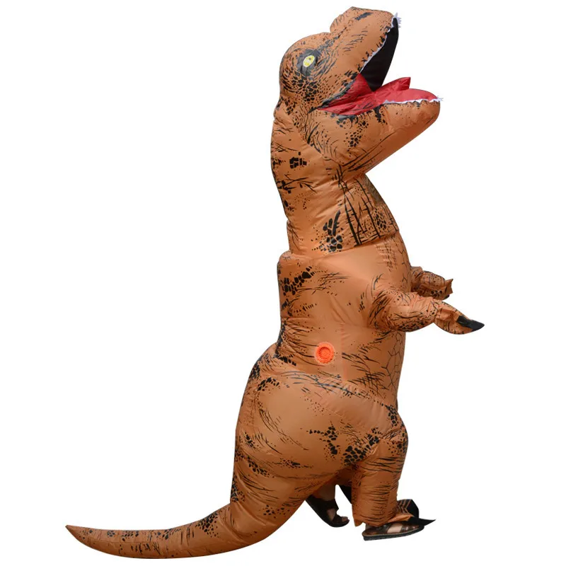 New Adult T-REX Inflatable Costume Christmas Cosplay Dinosaur Animal Jumpsuit Halloween Costume Women Men Funny Event Props
New Adult T-REX Inflatable Costume Christmas Cosplay Dinosaur Animal Jumpsuit Halloween Costume Women Men Funny Event Props