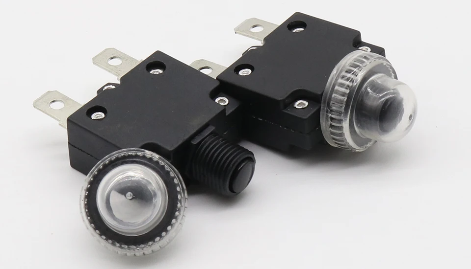 Description Picture 4 of itemthermal switch overload protector push button 3A,4A,5A,6A ,7A,7.5A,8A,10A,15A,18A,20A,25A ,30A circuit breaker+waterproof cover