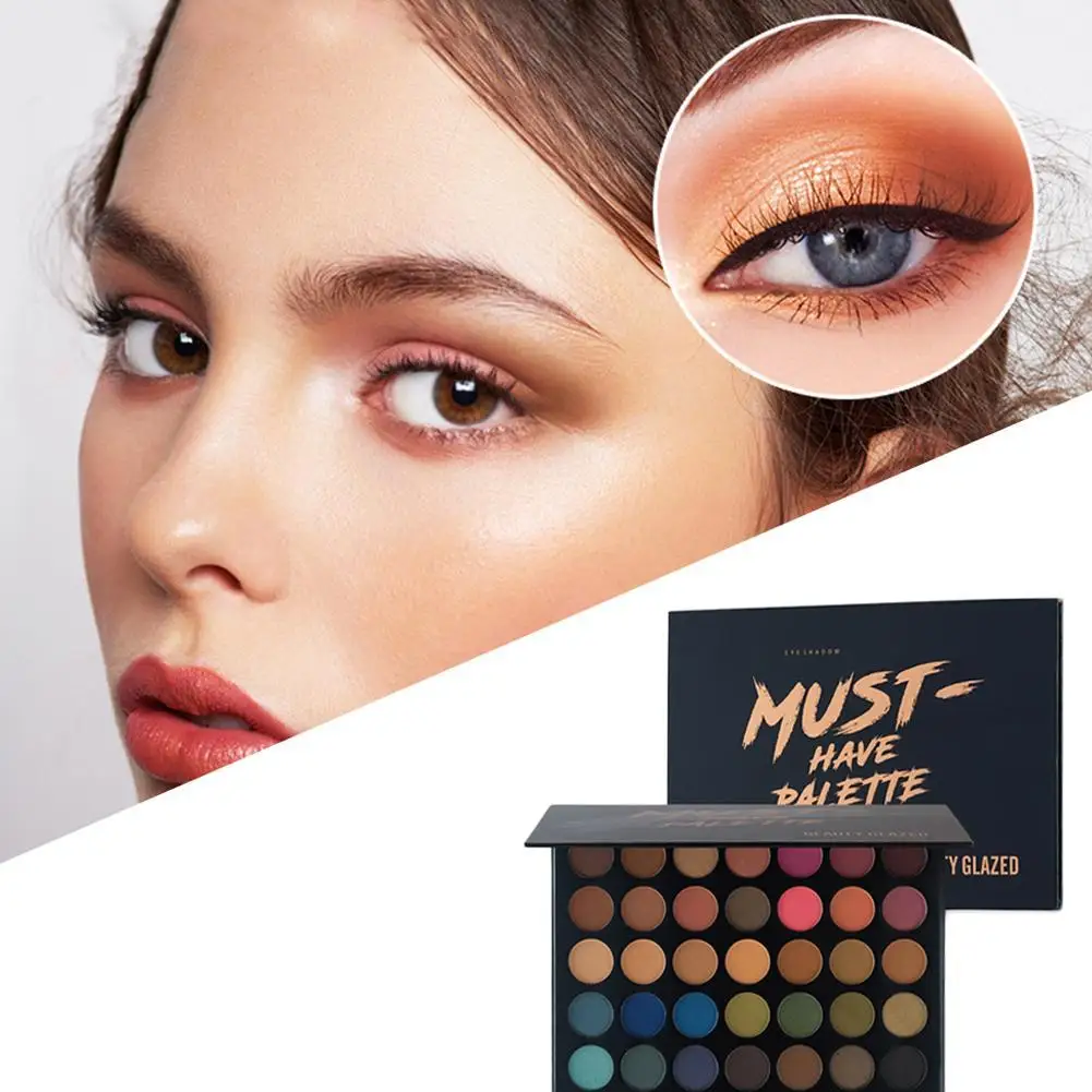 Beauty Glazed 35 Color Matte Eyeshadow Palette Waterproof Eye Shadow Palette Matte Smoky Daily Eye Makeup Eye Shadows
Beauty Glazed 35 Color Matte Eyeshadow Palette Waterproof Eye Shadow Palette Matte Smoky Daily Eye Makeup Eye Shadows