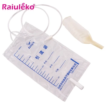 5pcs 1000ml latex sets of disposable set of urine bags male drainage bag with urine sets of Anti-Reflux urine collector
5pcs 1000ml latex sets of disposable set of urine bags male drainage bag with urine sets of Anti-Reflux urine collector