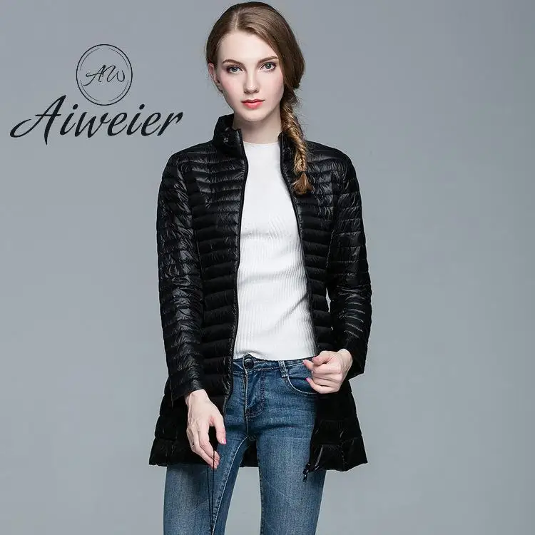 Women White Duck Down Jackets Autumn Winter Big Size Thin Polyester Stand Collar Zipper Regular Solid Woman Coats For Female
Women White Duck Down Jackets Autumn Winter Big Size Thin Polyester Stand Collar Zipper Regular Solid Woman Coats For Female
