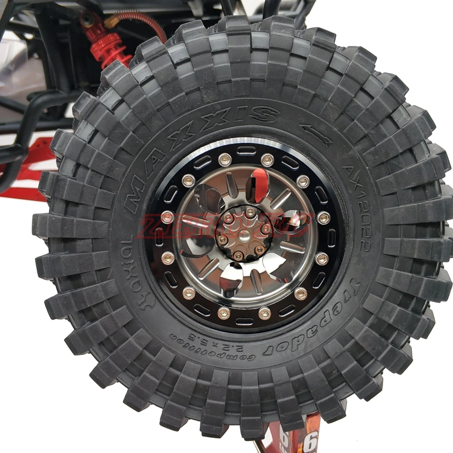 4PCS FULL METAL ROCK 2.2 Inch Beadlock Wheels Gun Metal For RC Crawler Car AXIAL WRAITH SCX10 RR10 Traxxas TRX-4 JEEP
4PCS FULL METAL ROCK 2.2 Inch Beadlock Wheels Gun Metal For RC Crawler Car AXIAL WRAITH SCX10 RR10 Traxxas TRX-4 JEEP
