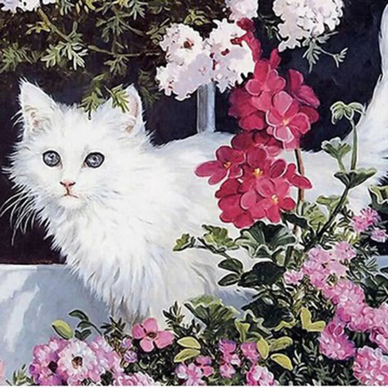 Diy Diamond Painting AnimalS Diamond 40X40cm Cross Stitch Crystal Square Diamond Sets Unfinish Decorative Diamond Embroidery Cat
Diy Diamond Painting AnimalS Diamond 40X40cm Cross Stitch Crystal Square Diamond Sets Unfinish Decorative Diamond Embroidery Cat