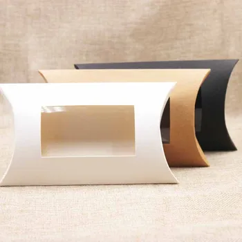 DIY large pilllow gift box with clear pvc window.Merchandise products display pillow window box .paper gift pvc window box 20pcs
DIY large pilllow gift box with clear pvc window.Merchandise products display pillow window box .paper gift pvc window box 20pcs