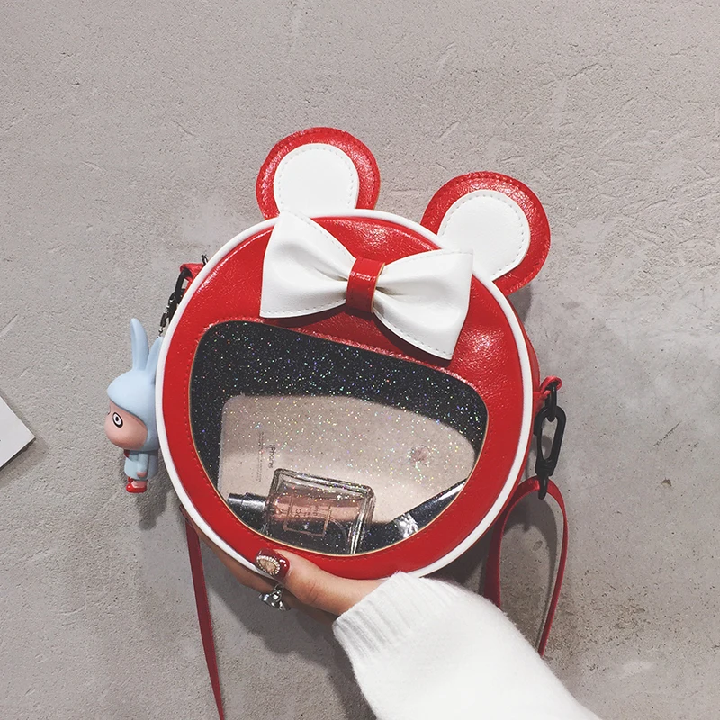 lolita bow bag female 2019 new Korean version ita bag transparent girl school backpack Women cute shoulder bag for girl Designer
lolita bow bag female 2019 new Korean version ita bag transparent girl school backpack Women cute shoulder bag for girl Designer