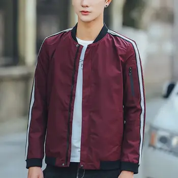 Men's Veste Homme Bomber Fit Zipper Jacket Casual Jacket 2019 Spring Autumn New Trend Fashion Men's Jackets Clothes
Men's Veste Homme Bomber Fit Zipper Jacket Casual Jacket 2019 Spring Autumn New Trend Fashion Men's Jackets Clothes