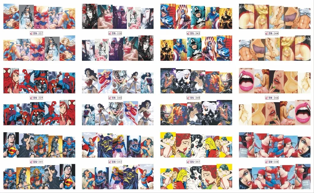 12 Sheets/Lot ail stickers/ Nail art supplies/ BN337-348 Mix Film Marilyn Monroe Sexy Nail Art Water Sticker
12 Sheets/Lot ail stickers/ Nail art supplies/ BN337-348 Mix Film Marilyn Monroe Sexy Nail Art Water Sticker