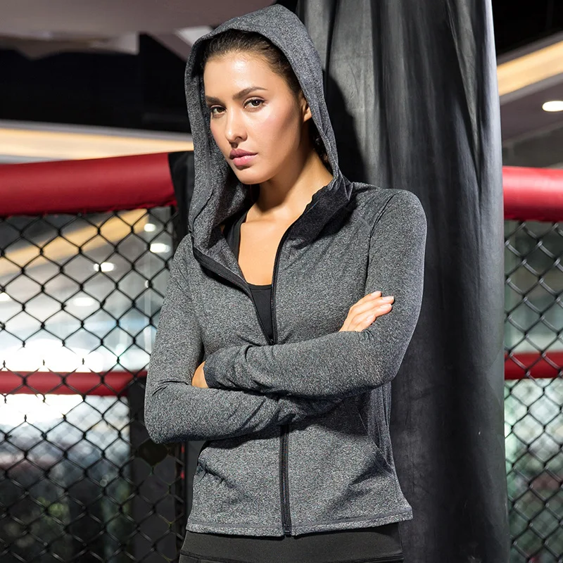 Fashion Harajuku Ladies' Fall/Winter Fitness Jacket Yoga Training Running Zipper Sports Casual Hoodie Quick-drying Jacket Tops
Fashion Harajuku Ladies' Fall/Winter Fitness Jacket Yoga Training Running Zipper Sports Casual Hoodie Quick-drying Jacket Tops