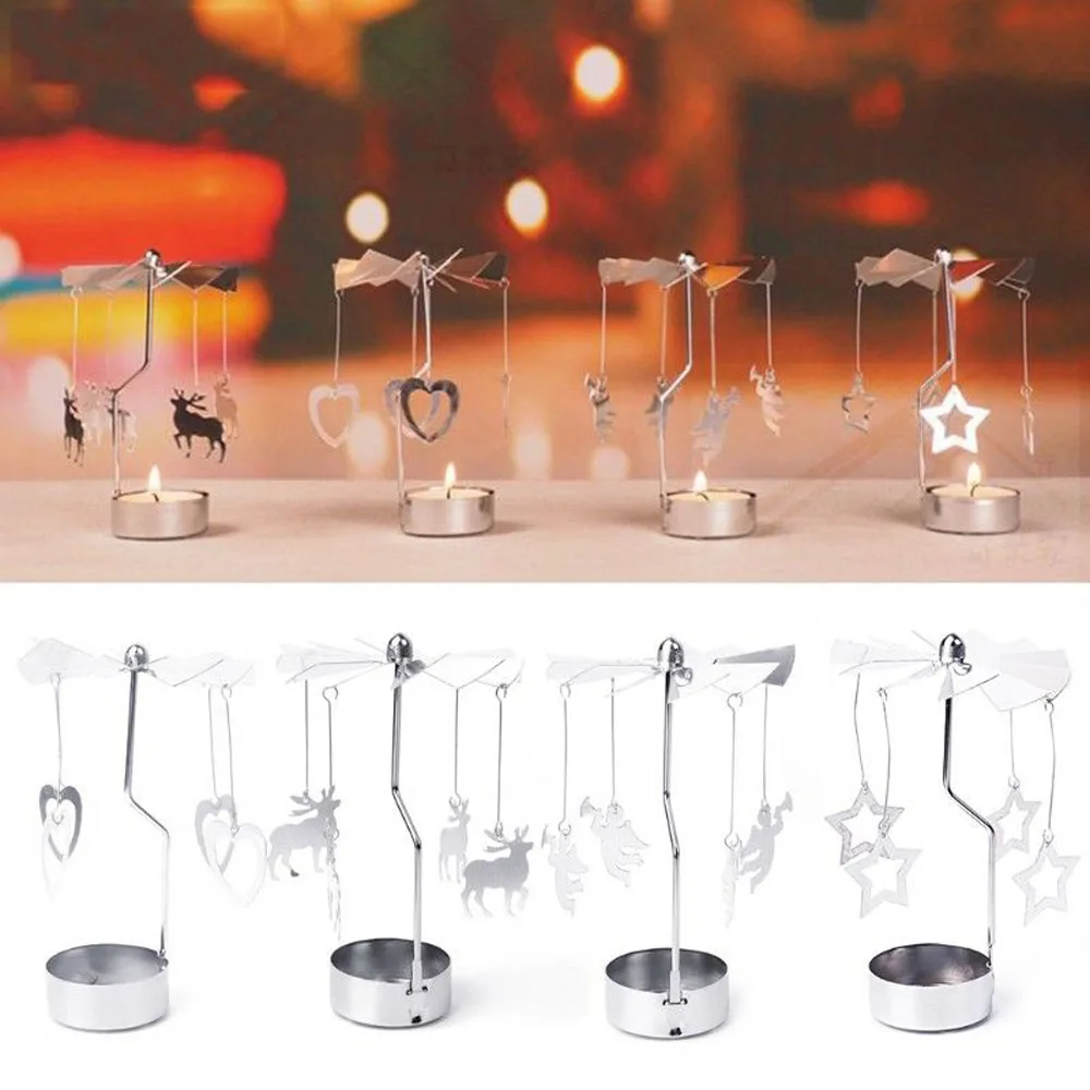 European Style Candle Stand Tray New Year Home Decorating Candle Holder Rotating Spinning Rotary Candle Case Home Decoration
European Style Candle Stand Tray New Year Home Decorating Candle Holder Rotating Spinning Rotary Candle Case Home Decoration