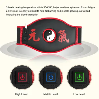 Electric Pulses Tone Abdominal Muscle Trainer EMS Acupuncture Tens Stimulator Body Slimming Massage Belt Heating
Electric Pulses Tone Abdominal Muscle Trainer EMS Acupuncture Tens Stimulator Body Slimming Massage Belt Heating