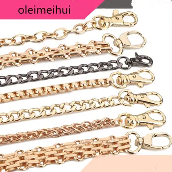 120cm Metal Stainless Steel Purse Chain Strap Handle Shoulder Crossbody Handbag Bag Belt Metal Replacement 3 Color Handles
120cm Metal Stainless Steel Purse Chain Strap Handle Shoulder Crossbody Handbag Bag Belt Metal Replacement 3 Color Handles