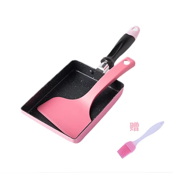 Japanese style fried egg pancake pan non-stick pan fried egg roll small pan with Spatula wok wx9131520
Japanese style fried egg pancake pan non-stick pan fried egg roll small pan with Spatula wok wx9131520