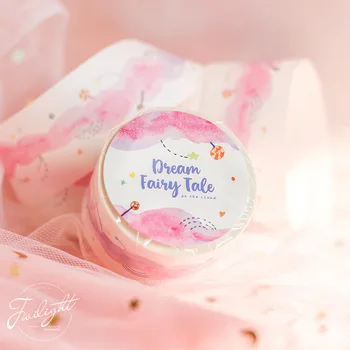 AAGU 1PC 20mm*5m Dream Fairy Decoraitve Washi Tape Scrapbooking Japanese/Adheisve/Christmas Washi Tape Decorative Adhesive Tapes
AAGU 1PC 20mm*5m Dream Fairy Decoraitve Washi Tape Scrapbooking Japanese/Adheisve/Christmas Washi Tape Decorative Adhesive Tapes
