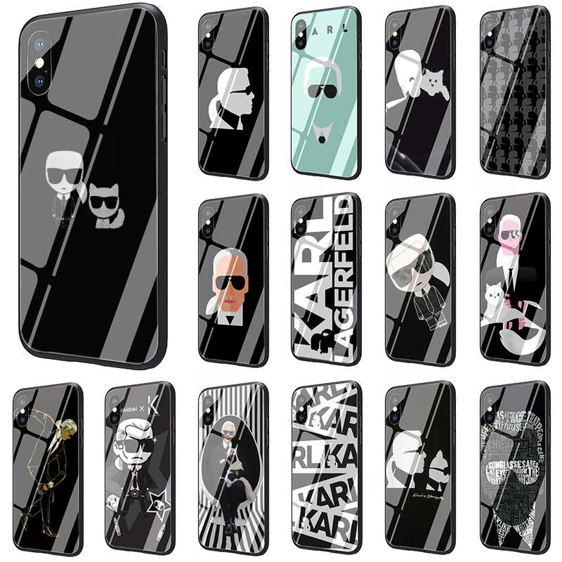 Karl Lagerfeld Tempered Glass soft phone cover case for iphone 5 5s SE 6 6s 7 8 plus X XR XS 11 pro Max
Karl Lagerfeld Tempered Glass soft phone cover case for iphone 5 5s SE 6 6s 7 8 plus X XR XS 11 pro Max