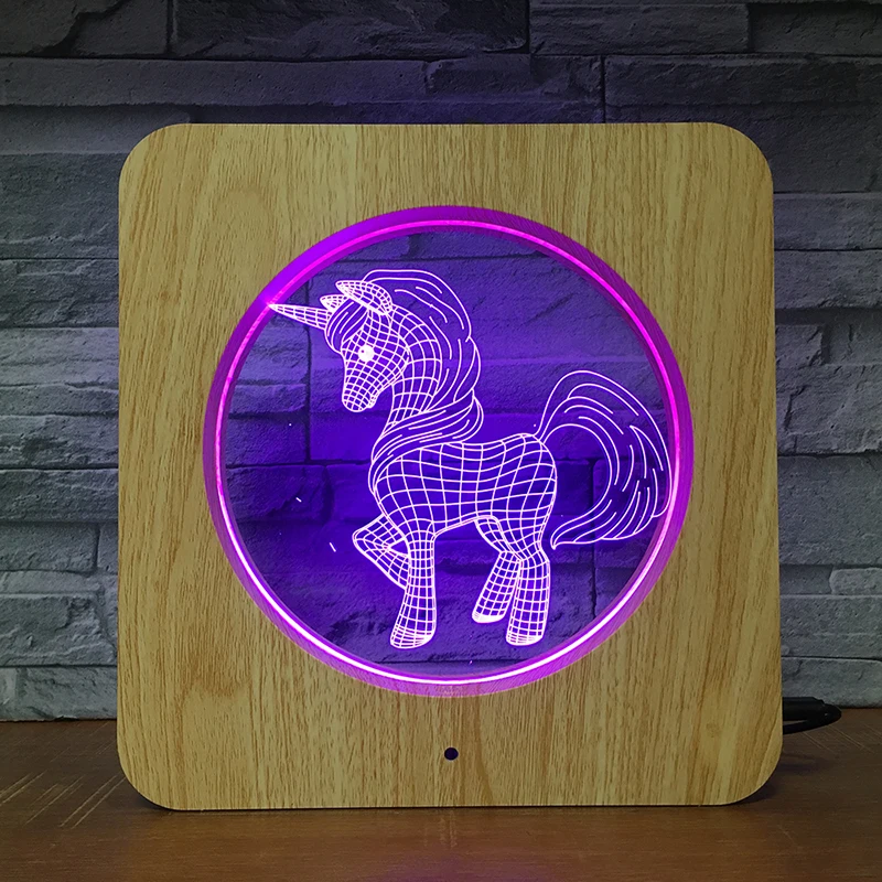 Pony Unicorn 3D LED Plastic Night Light DIY Customized Lamp Table Lamp Kids Colors Gift Home Decor DropShipping 2366
Pony Unicorn 3D LED Plastic Night Light DIY Customized Lamp Table Lamp Kids Colors Gift Home Decor DropShipping 2366