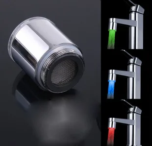 50Pcs/lot LED Water Stream Tap Shower Head Faucet Light Temperature Sensor Kitchenware 3 color Fast shipping
50Pcs/lot LED Water Stream Tap Shower Head Faucet Light Temperature Sensor Kitchenware 3 color Fast shipping