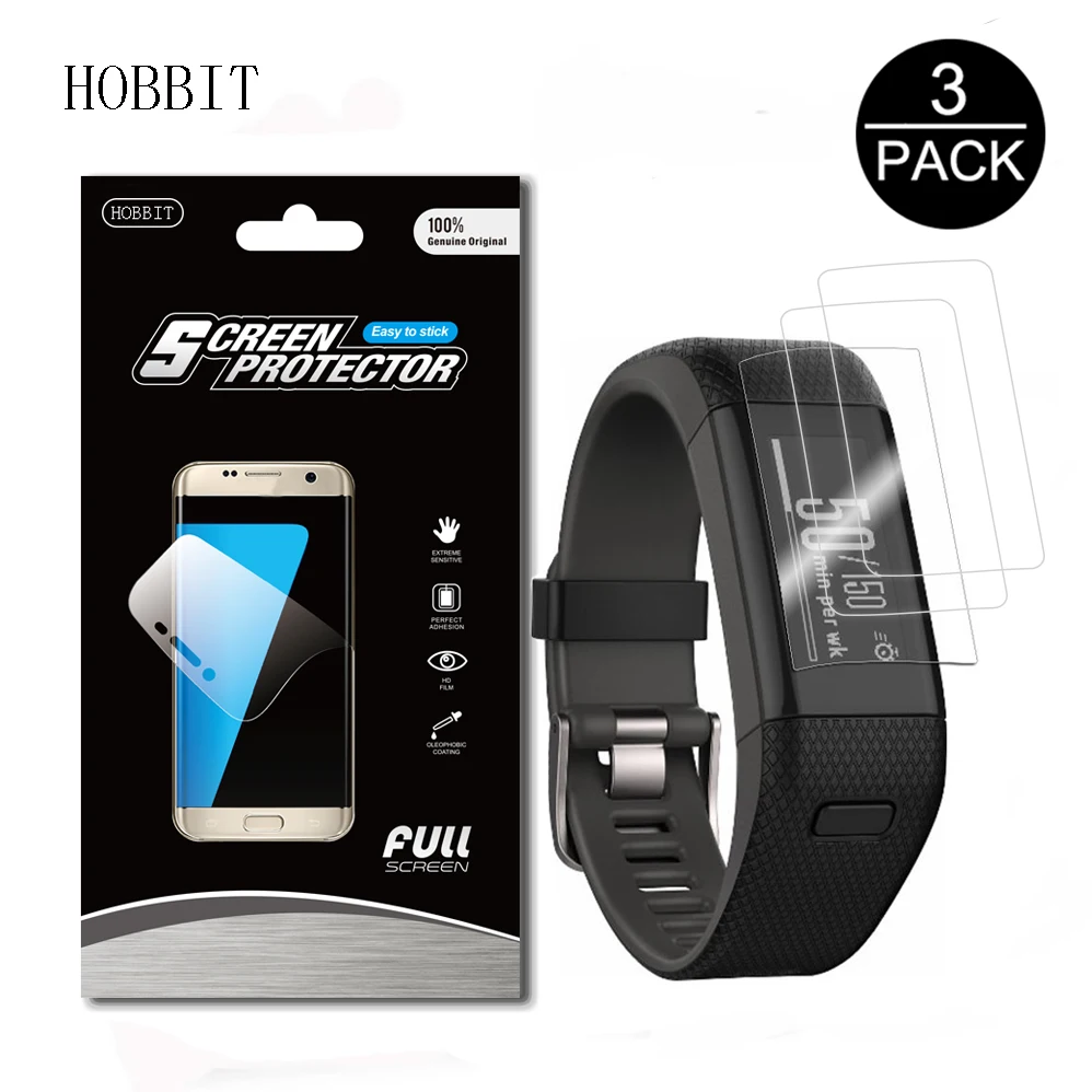 3Pack For Garmin Vivosmart HR+ Full Coverage Soft TPU Screen Protector High Definition Smartwatch Film for vivosmart hr
3Pack For Garmin Vivosmart HR+ Full Coverage Soft TPU Screen Protector High Definition Smartwatch Film for vivosmart hr