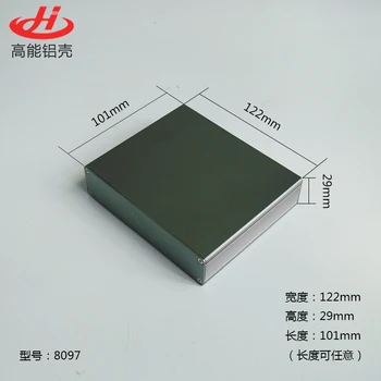 122*29 Router Wireless Device Shell Instrument Aluminum Alloy Shell Aluminum Material Chassis Cooling Box 8097
122*29 Router Wireless Device Shell Instrument Aluminum Alloy Shell Aluminum Material Chassis Cooling Box 8097