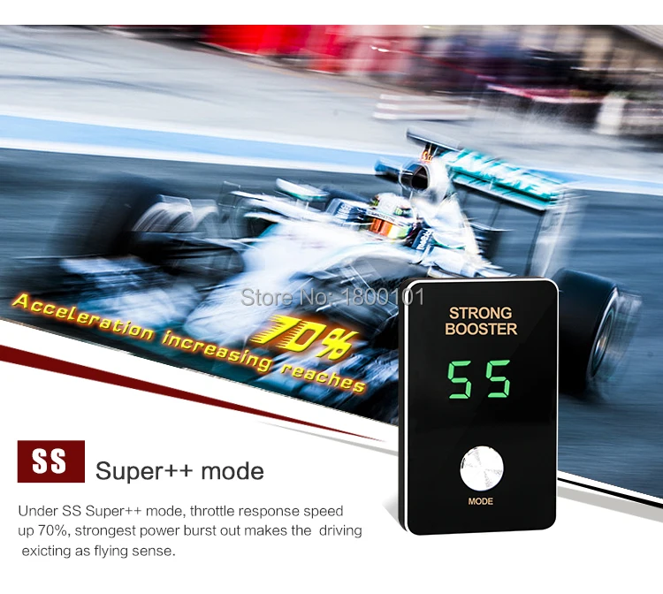 Fast and safe Mini 8 Mode Strong Booster car electronic throttle controller Pedal Power converter fit for Isuzu MU-X D-MAX 2015-
Fast and safe Mini 8 Mode Strong Booster car electronic throttle controller Pedal Power converter fit for Isuzu MU-X D-MAX 2015-