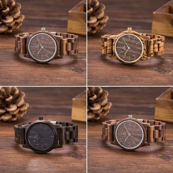 New Arrival Hot selling Wooden WristWatches Men Quartz Watch Wooden Bracelet Wrist Watch Walnut Wood Watch For Men Women Gifts
New Arrival Hot selling Wooden WristWatches Men Quartz Watch Wooden Bracelet Wrist Watch Walnut Wood Watch For Men Women Gifts